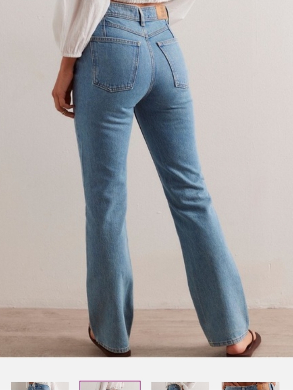 We The Free High Rise Slim Straight SZ 30